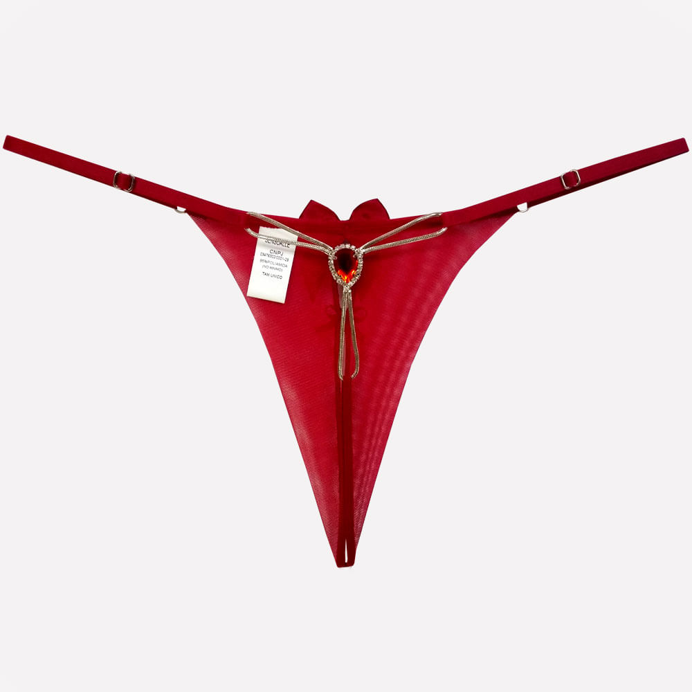 Calcinha Fio Dental Aberta De Luxo Sensuallelingerie Calcinha Fio Dental Aberta De Luxo Sensuallelingerie