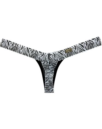 Calcinha-Fio-Dental-Sexy-em-Tule-e-Renda-Animal-Print---Zebra